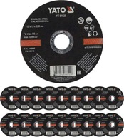 KOVOVÉ REZNÉ KOTÚČE 125 mm KOTÚČE 20 KS. YATO KOVOVÉ REZNÉ KOTÚČE 125 mm KOTÚČE 20 KS. YATO