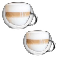 2x TERMÁLNE POHÁRE NA KÁVU LATTE 2 STENY 300ML 2 KUSY MAGA GESSLER