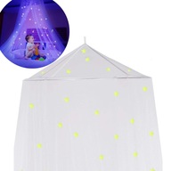 BALDACHI moskytiéra nad posteľ MESH STARS