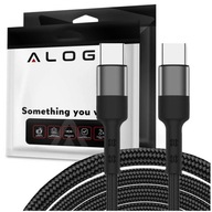 Kábel Alogy USB na USB-C typu C 60W 3A 2m Kábel Alogy USB na USB-C typu C 60W 3A 2m