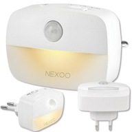 LED NOČNÁ LAMPA ZÁSUVKA SNÍMAČA POHYBU SÚMRAK 3 REŽIMY PRE KONTAKT NEXOO LED NOČNÁ LAMPA ZÁSUVKA SNÍMAČA POHYBU SÚMRAK 3 REŽIMY PRE KONTAKT NEXOO