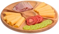 OTOČNÁ DOSKA, VEĽKÝ TANIER, 4 PRIHRADKY, IMPREGNOVANÉ! OTOČNÁ DOSKA, VEĽKÝ TANIER, 4 PRIHRADKY, IMPREGNOVANÉ!