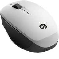 Bezdrôtová myš HP Dual Mode, výdrž batérie až 15 mesiacov, strieborná Bezdrôtová myš HP Dual Mode, výdrž batérie až 15 mesiacov, strieborná
