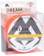 DREAMLINE KAPR 0,40mm/600m ORANŽOVÁ FLUO+GRATI DREAMLINE KAPR 0,40mm/600m ORANŽOVÁ FLUO+GRATI