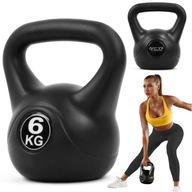 KETTLEBELL 6KG GUĽOVÁ VARNÁ KONVICA Činka HMOTNOSŤ