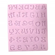 SILIKÓNOVÁ FORMA Písmená, abeceda, čísla - Pentart SILIKÓNOVÁ FORMA Písmená, abeceda, čísla - Pentart