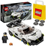 LEGO 76900 Model Replika automobilových pretekov KOENIGSEGG Jesko