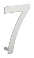 Číslo 7" inox h 100mm pre skrutku Číslo 7" inox h 100mm pre skrutku