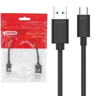 Rýchle nabíjanie USB 3.0 USB-C 5Gb/s kábel 25cm UNITEK
