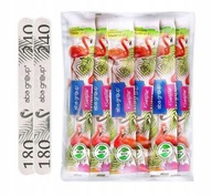 Aba Group rovný pilník 180/240 tenká fólia 100 ks Aba Group rovný pilník 180/240 tenká fólia 100 ks