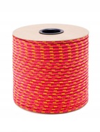 POLYPROPYLÉNOVÉ LANO Pletené plachetnicové lano 4 mm 50 m červené POLYPROPYLÉNOVÉ LANO Pletené plachetnicové lano 4 mm 50 m červené