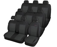 Typické poťahy ELEGANCE pre Renault Trafic III 9-miestne. Typické poťahy ELEGANCE pre Renault Trafic III 9-miestne.