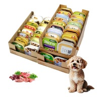 Podnos na mokré krmivo pre psov Mix Set Balenie Mix príchutí 66 ks x 150g