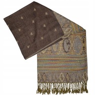 Orientálna šatka pašmínový štýl INDIA orient boho etnická 180 x 70 Orientálna šatka pašmínový štýl INDIA orient boho etnická 180 x 70