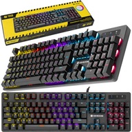 HERNÁ MECHANICKÁ RGB ESPORTS KLÁVESNICA USB HERNÁ MECHANICKÁ RGB ESPORTS KLÁVESNICA USB