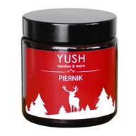 SVIEČKA PERNÍKOVÁ VIANOČNÁ 120ML YUSH VONNÁ SVIEČKA PERNÍKOVÁ VIANOČNÁ 120ML YUSH VONNÁ
