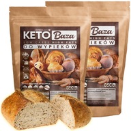 Univerzálna zmes KETO! x2 chlieb, na cesto Univerzálna zmes KETO! x2 chlieb, na cesto