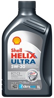 Syntetický motorový olej SHELL HELIX ULTRA ECT 5W30 1L C3, SN, Dexos2