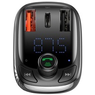 Baseus Autonabíjačka Bluetooth 5.0 vysielač pre hudbu, FM rádio Baseus Autonabíjačka Bluetooth 5.0 vysielač pre hudbu, FM rádio