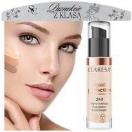 Claresa Liquid Perfection Concealer Foundation 2v1 102 Warm Medium + FILE Claresa Liquid Perfection Concealer Foundation 2v1 102 Warm Medium + FILE