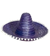 MEXICKÝ KLOBÚK SOMBRERO 60 CM NAVY