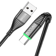 USB kábel - USB typ C Quick Charge 3.0 LED 3A 2M USB kábel - USB typ C Quick Charge 3.0 LED 3A 2M