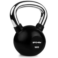 Kettlebell z liatinovej gumy VÁHY LUX 16 kg Spokey