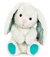 Biely B.Toys 0+ objímajúci zajačik