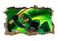 Nálepka na stenu plagátu LEGO NINJAGO! Rozmer 120 x 74 cm Nálepka na stenu plagátu LEGO NINJAGO! Rozmer 120 x 74 cm