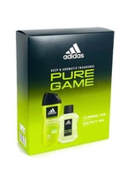 Adidas Pure Game 100ml Edt+ 250ml sada sprchového gélu Adidas Pure Game 100ml Edt+ 250ml sada sprchového gélu