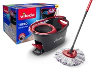VILEDA TURBO PLOCHÝ OTOČNÝ MOP SADA 3v1 VILEDA TURBO PLOCHÝ OTOČNÝ MOP SADA 3v1