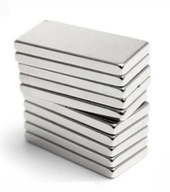 Neodymový magnet 25x10x2 N42 bar 10 kusov Neodymový magnet 25x10x2 N42 bar 10 kusov
