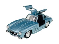 WELLY OLD TIMER MERCEDES-BENZ 300SL GULLWING BLUE 1:34 NOVÝ KOV WELLY OLD TIMER MERCEDES-BENZ 300SL GULLWING BLUE 1:34 NOVÝ KOV