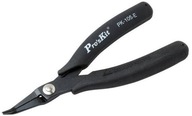 Zahnuté kliešte, presné ESD, 140 mm, Proskit Zahnuté kliešte, presné ESD, 140 mm, Proskit