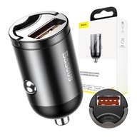 Baseus Tiny Star mini nabíjačka do auta, USB, QC 3.0, 30W (sivá) Baseus Tiny Star mini nabíjačka do auta, USB, QC 3.0, 30W (sivá)