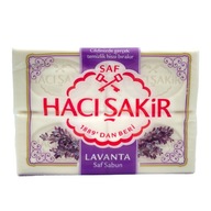 Haci Sakir Turecké biele levanduľové mydlo, 4 mydlá Haci Sakir Turecké biele levanduľové mydlo, 4 mydlá