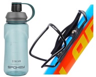 Cyklistická fľaša na vodné džúsové nápoje 520 ml + košík