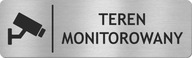 Nápis MONITOROVANÁ OBLASŤ - nerez Nápis MONITOROVANÁ OBLASŤ - nerez