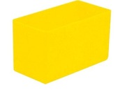 Vložka do kufra oceľový plech 50 / 95mm žltá