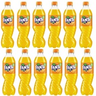 12x 500ml FANTA Pomaranč Originálny nápoj OBAL 12x 500ml FANTA Pomaranč Originálny nápoj OBAL