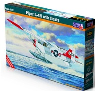 PIPER L-4 H CUB HYDROPLAN #D254 1/72 MISTERCRAFT PIPER L-4 H CUB HYDROPLAN #D254 1/72 MISTERCRAFT
