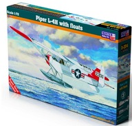 PIPER L-4 H CUB HYDROPLAN #D254 1/72 MISTERCRAFT