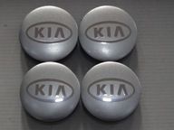 4x emblémy krytiek na ráfiky KIA 56 mm strieborná S 4x emblémy krytiek na ráfiky KIA 56 mm strieborná S