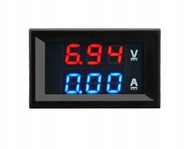 Panelový modul 2v1 voltmeter ampérmeter 100V 10A