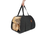 Veľká pevná taška s košíkom na palivové drevo