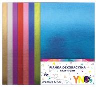 DEKORATÍVNA PENOVÁ NC-012 8KS METALICKÁ TLAČ DEKORATÍVNA PENOVÁ NC-012 8KS METALICKÁ TLAČ