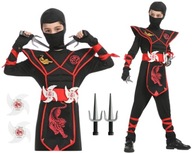 OUTFIT KOSTÝM NINJA DISKUSNÉ DÝKY SHURIKEN COSPLAY XL 134/140 OUTFIT KOSTÝM NINJA DISKUSNÉ DÝKY SHURIKEN COSPLAY XL 134/140