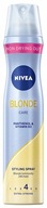 Lak na vlasy NIVEA Blond Care 250ml Lak na vlasy NIVEA Blond Care 250ml