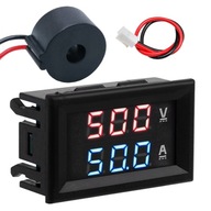 AMMETER 50A VOLTMETER 500V AC