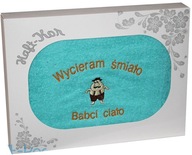 UTERÁK S VÝŠIVKOU KU DŇU MATIEK 70x140 DARČEK BABIČKA UTERÁK S VÝŠIVKOU KU DŇU MATIEK 70x140 DARČEK BABIČKA